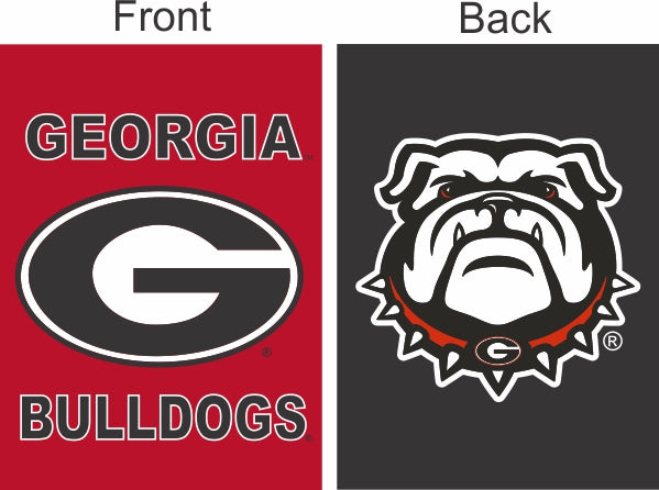 UGA 13"x18" Garden Banner Flag