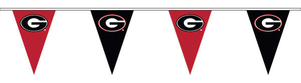 Georgia Bulldogs Pennant String Flags