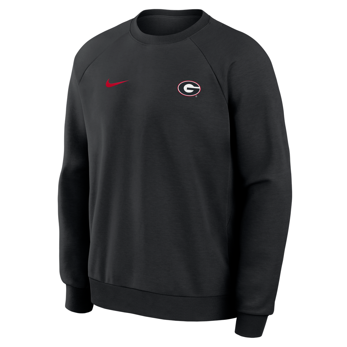 Georgia Premium Performance Men's Nike Dri-FIT College Pullover Crew