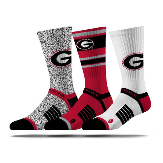 Premium Knit Crew Socks 3 Pack