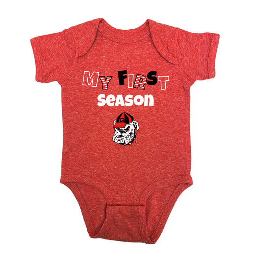 UGA My First Season Onesie