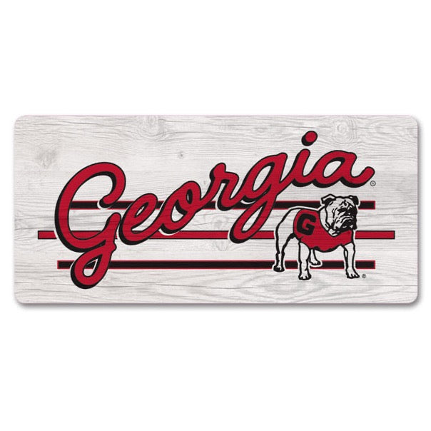 Legacy Rectangle Standing Bulldog Magnet