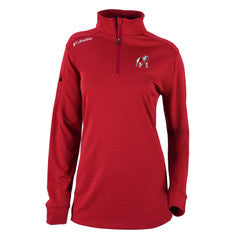 Columbia Intense Red Shotgun Quarter Zip 2.0