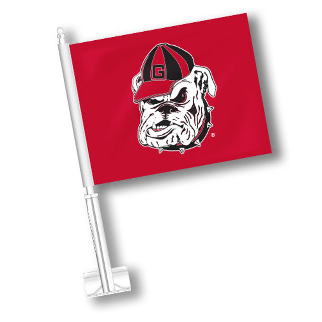 UGA Car Flag