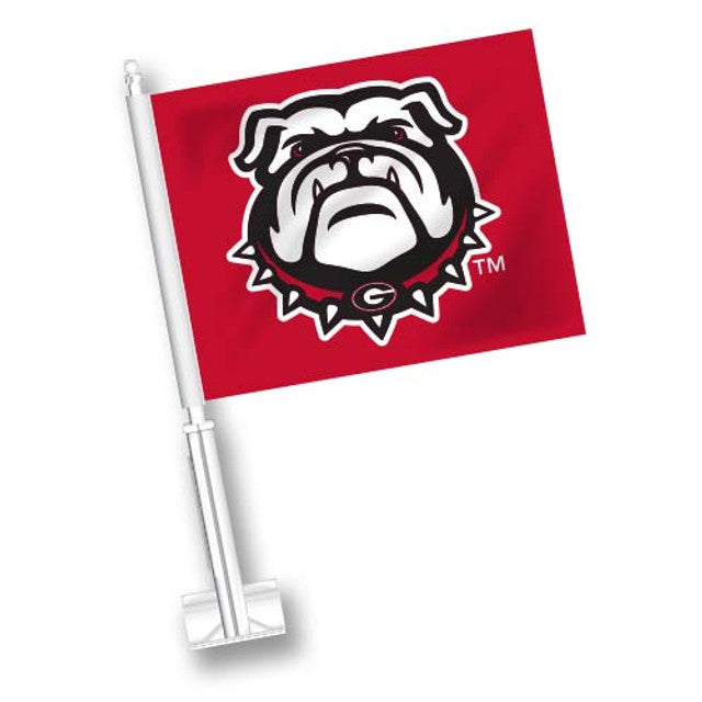 UGA Car Flag