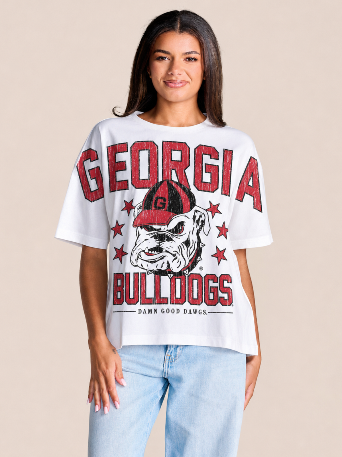 The UGA Draft Oversized Vintage Tee
