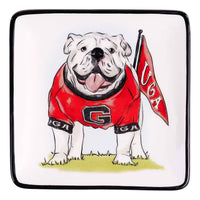 UGA Bulldog Trinket Tray