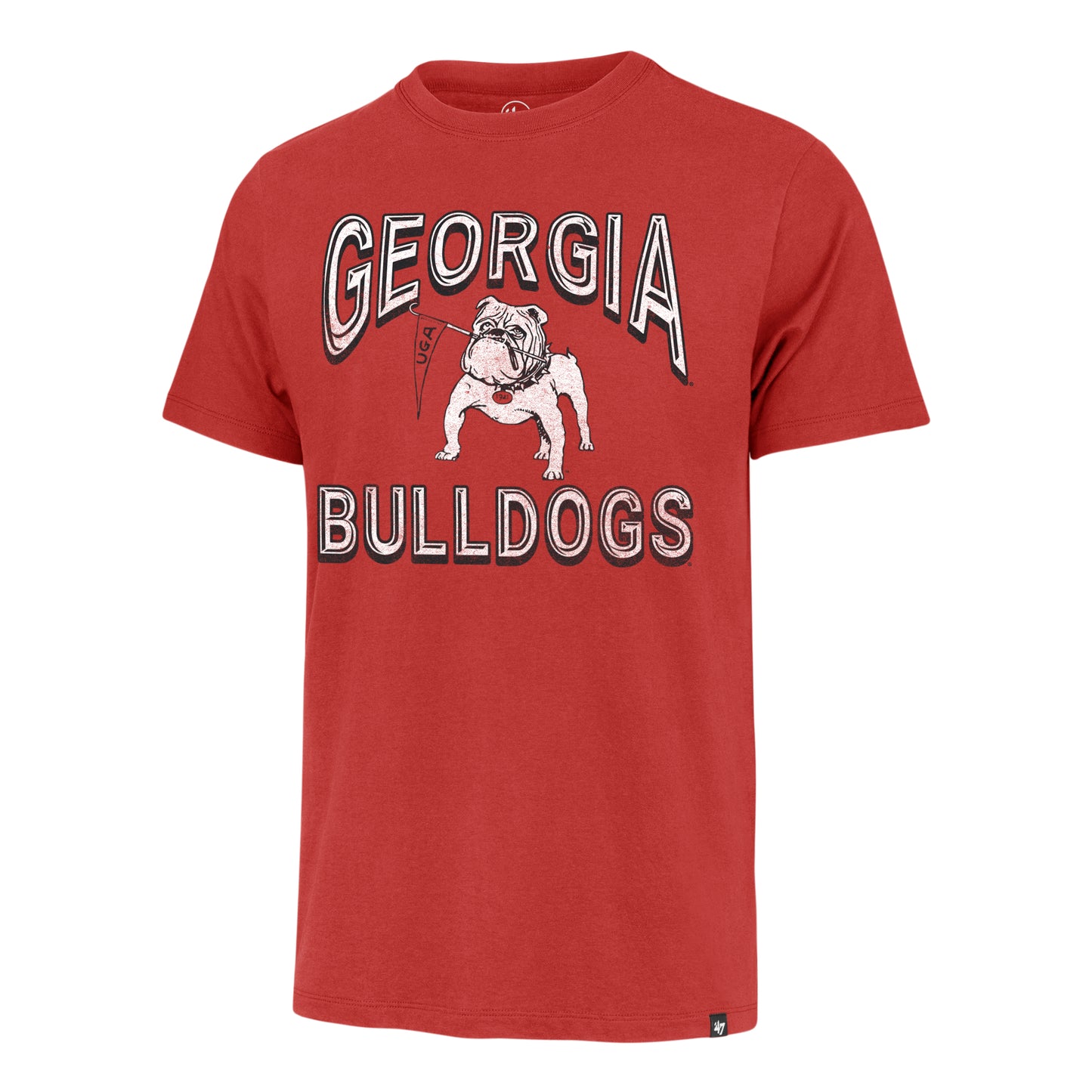 UGA 47 Brand Fan Out Franklin Tee