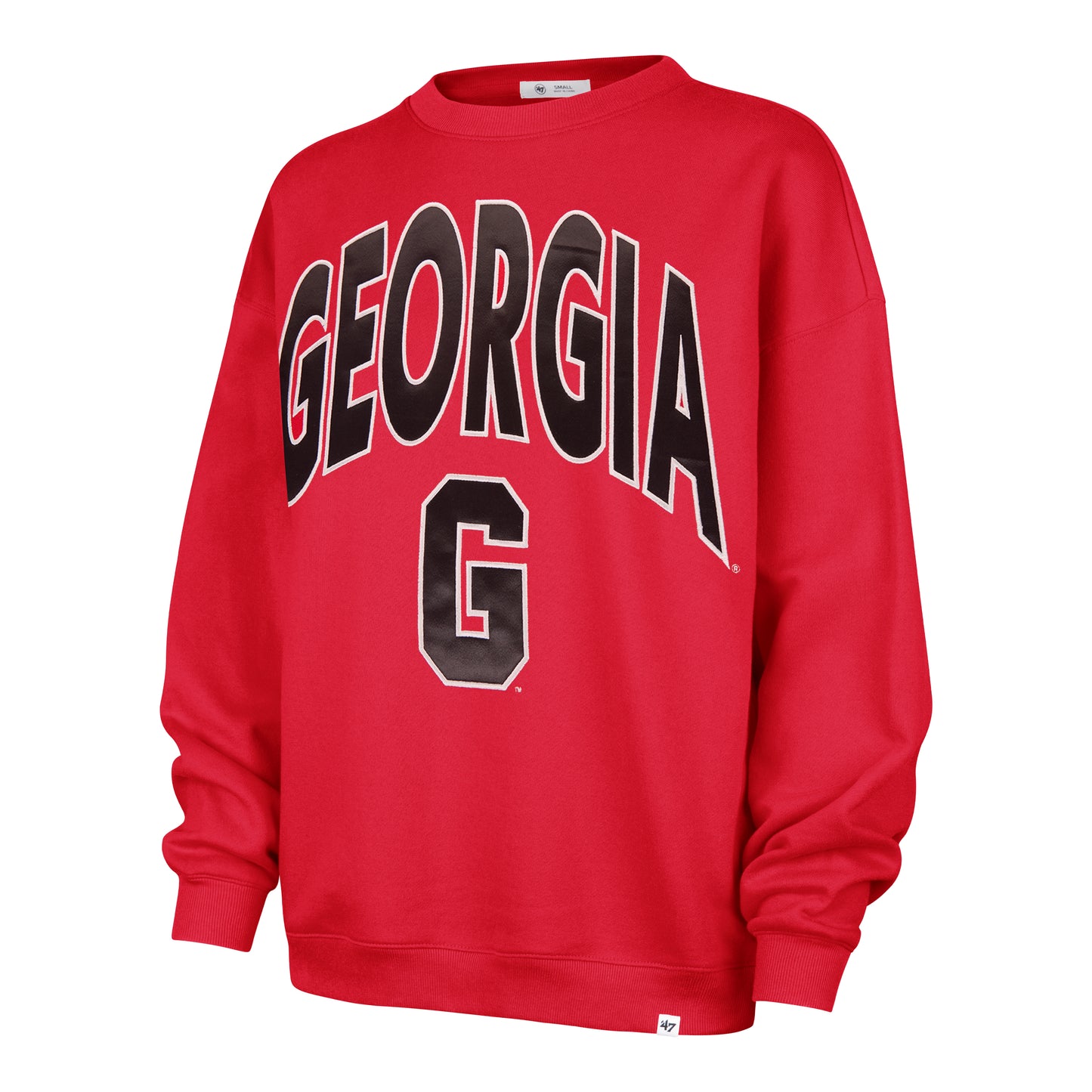 UGA 47 Brand Extra Innings Oversized Ladies Crew