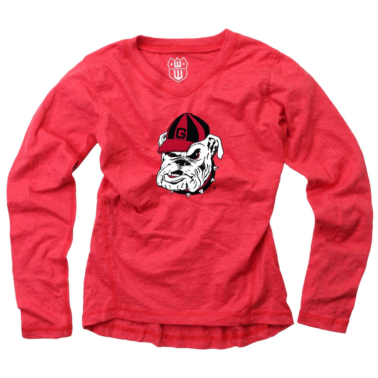 UGA Wes and Willy Youth LS Slub Tunic