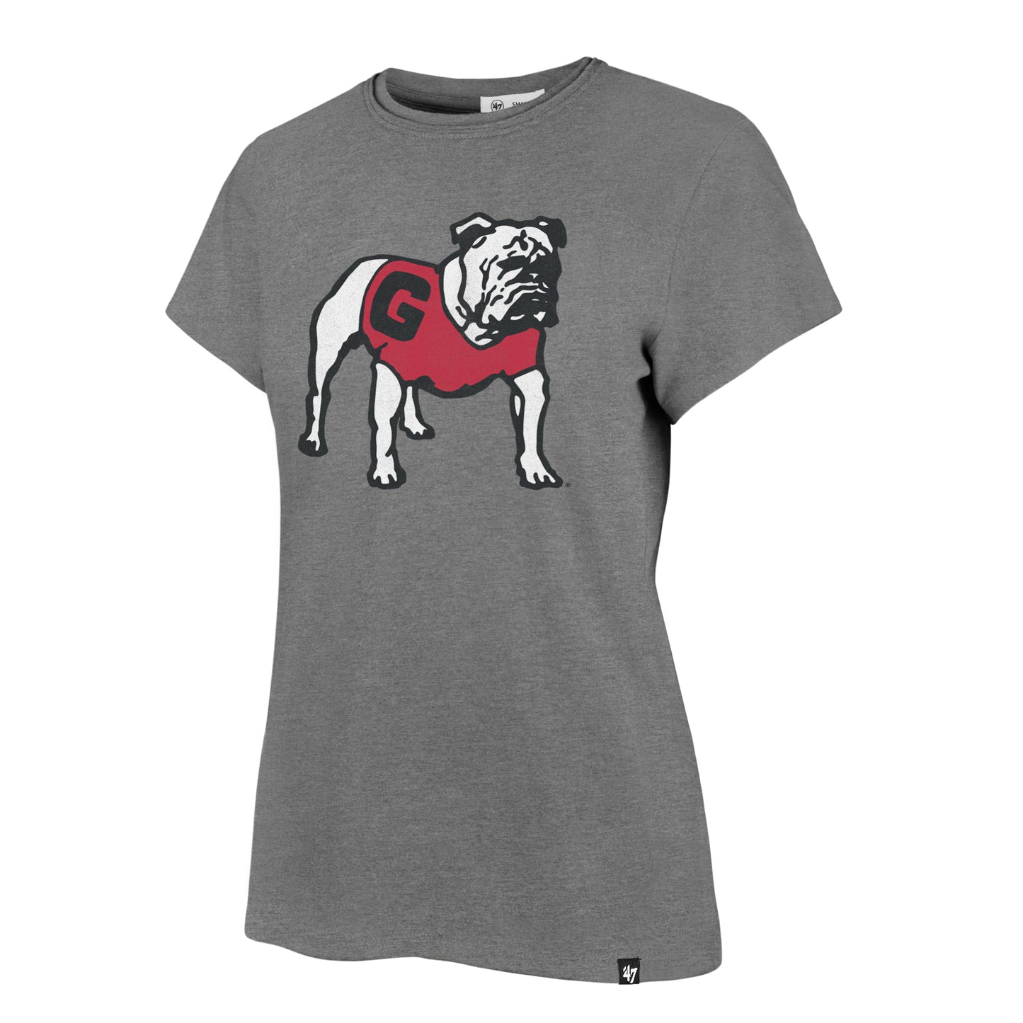 UGA 47 Brand Ladies Standing Bulldog Frankie Tee