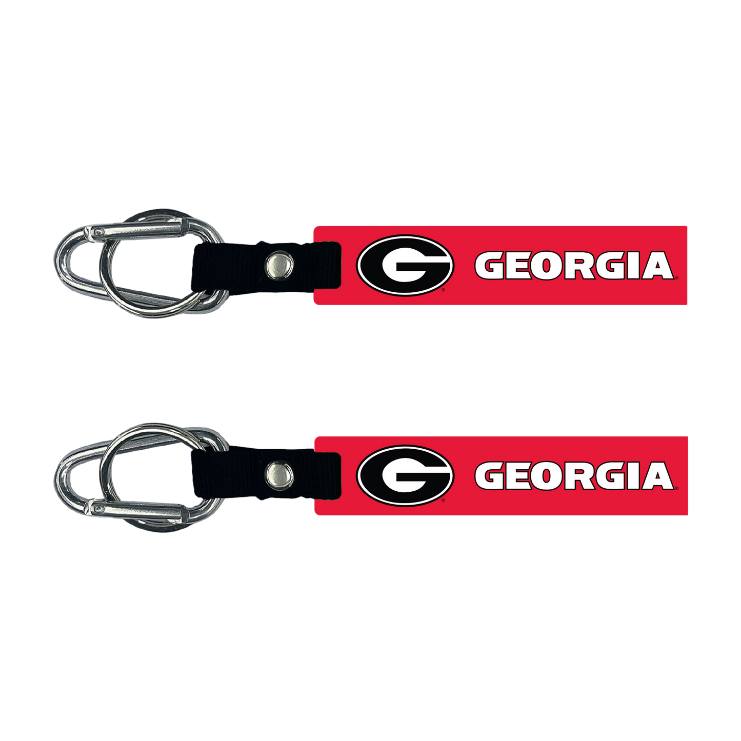 Silicone Keychain With Carabiner