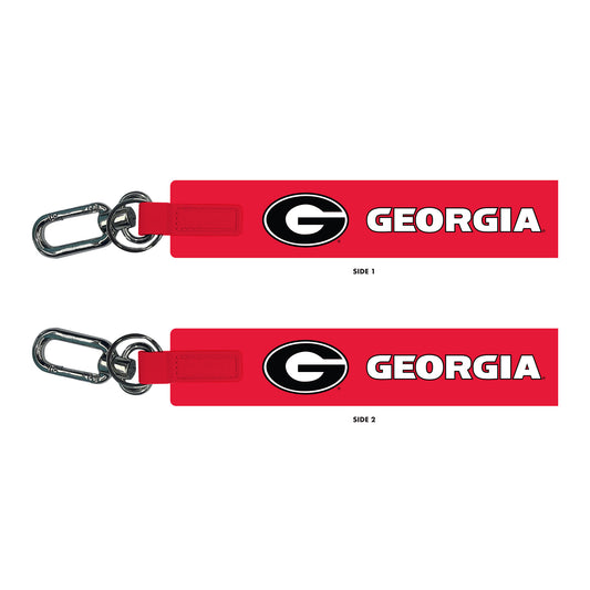 Georgia Bulldogs Oversized Strap Key Chain