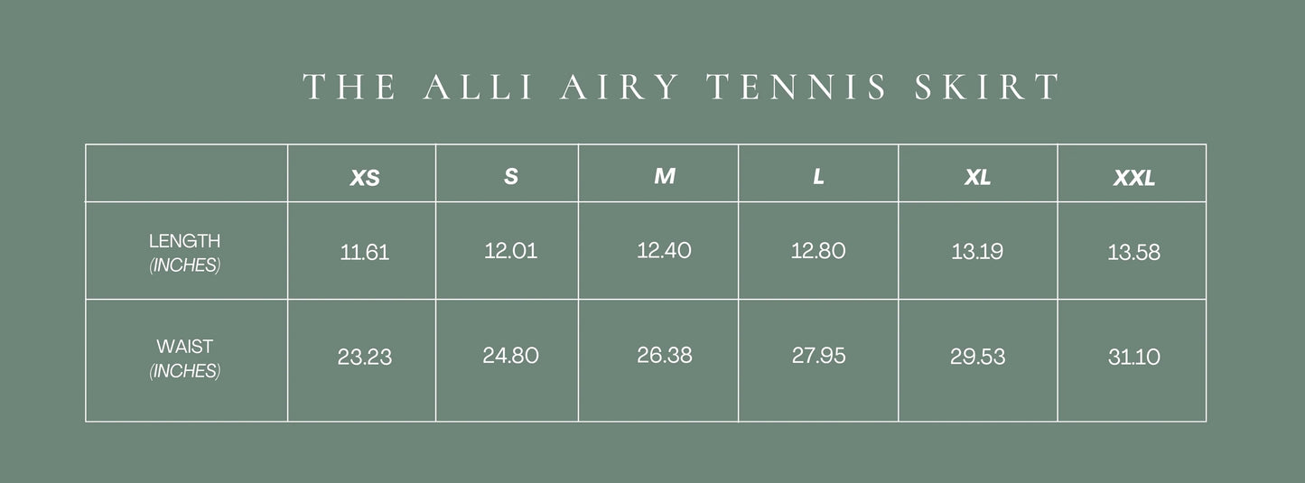 The Georgia Alli Tennis Skort