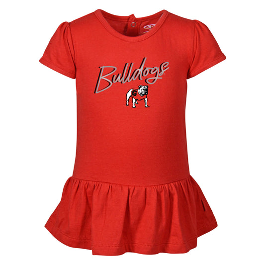 Georgia Bulldogs Corinne Infant Dress