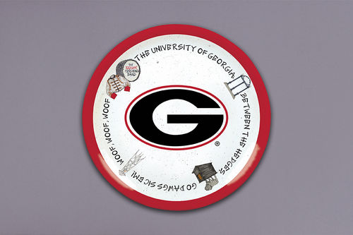 UGA Magnolia Lane Icon Plate