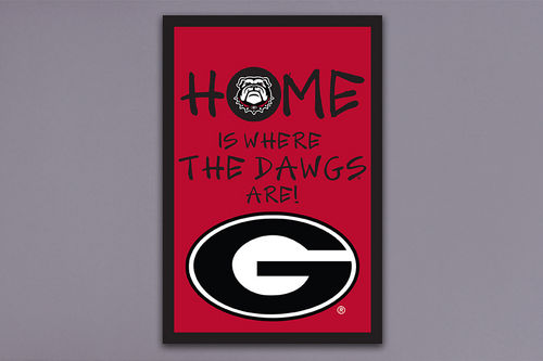 UGA Magnolia Lane Home Garden Flag