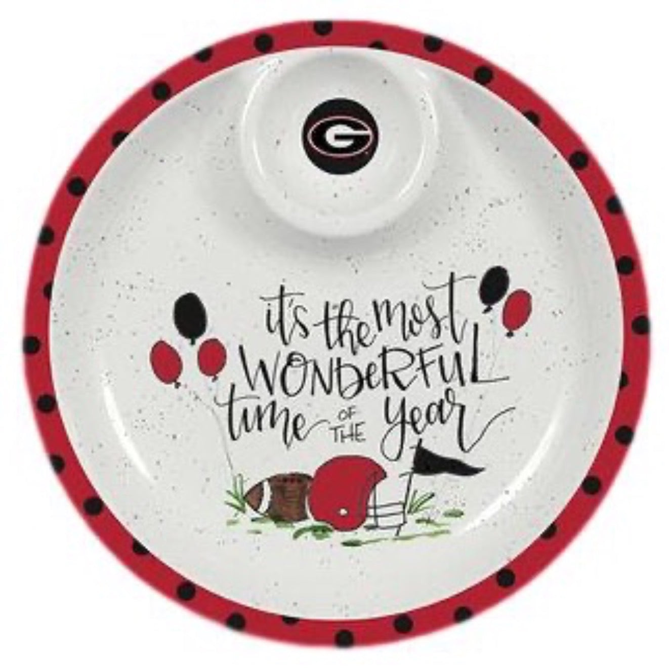 UGA Magnolia Lane Most Wonderful Time of the Year Tray