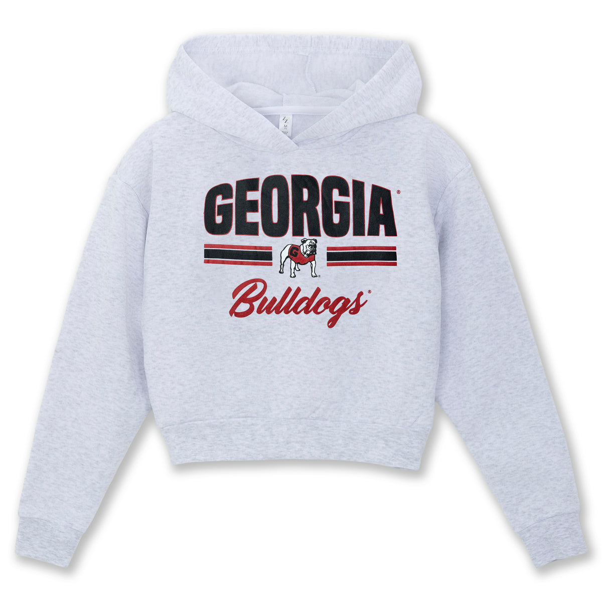 Georgia Bulldogs Youth Cropped Hoodie
