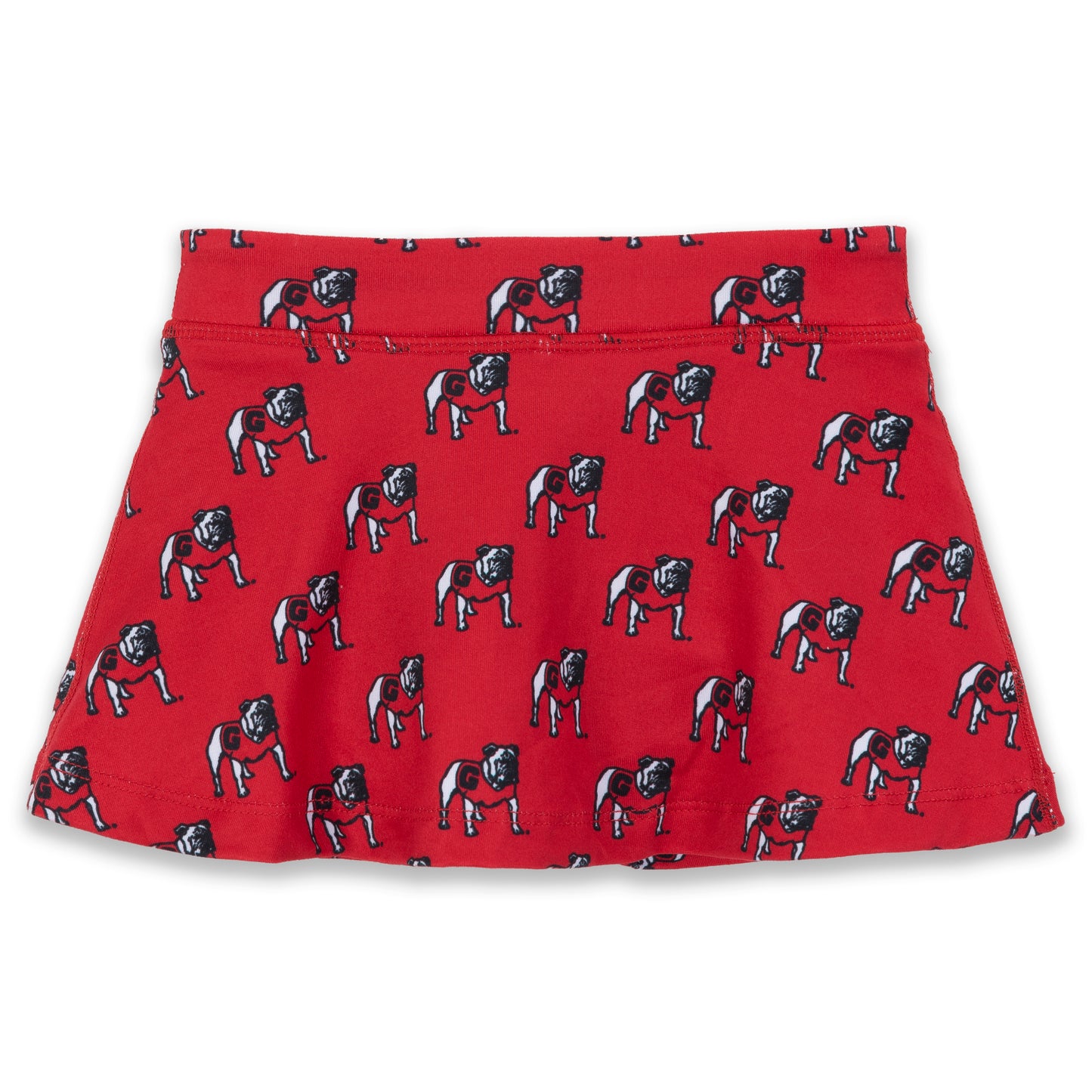 Toddler Georgia Bulldogs Printed Flowy Skort