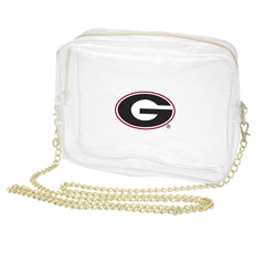 University of Georgia Clear Camera Crossbody