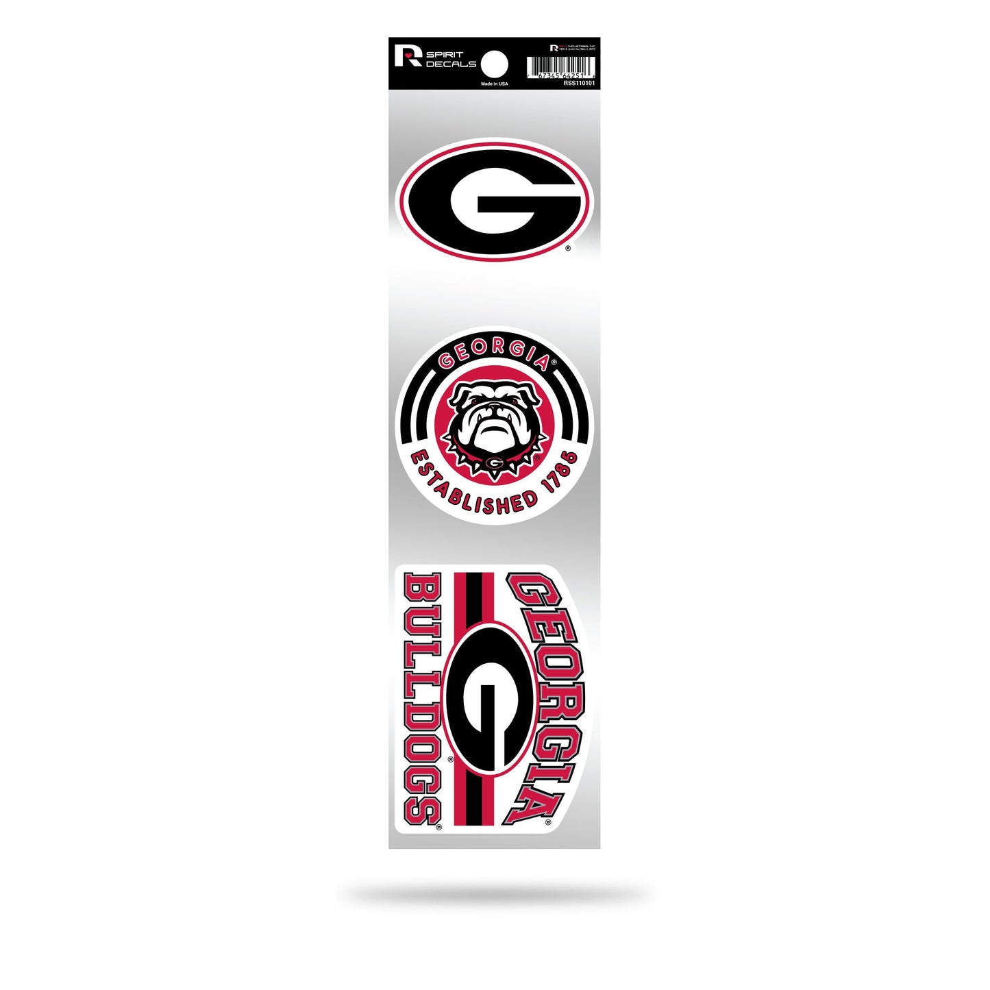 UGA Retro Spirit Decal