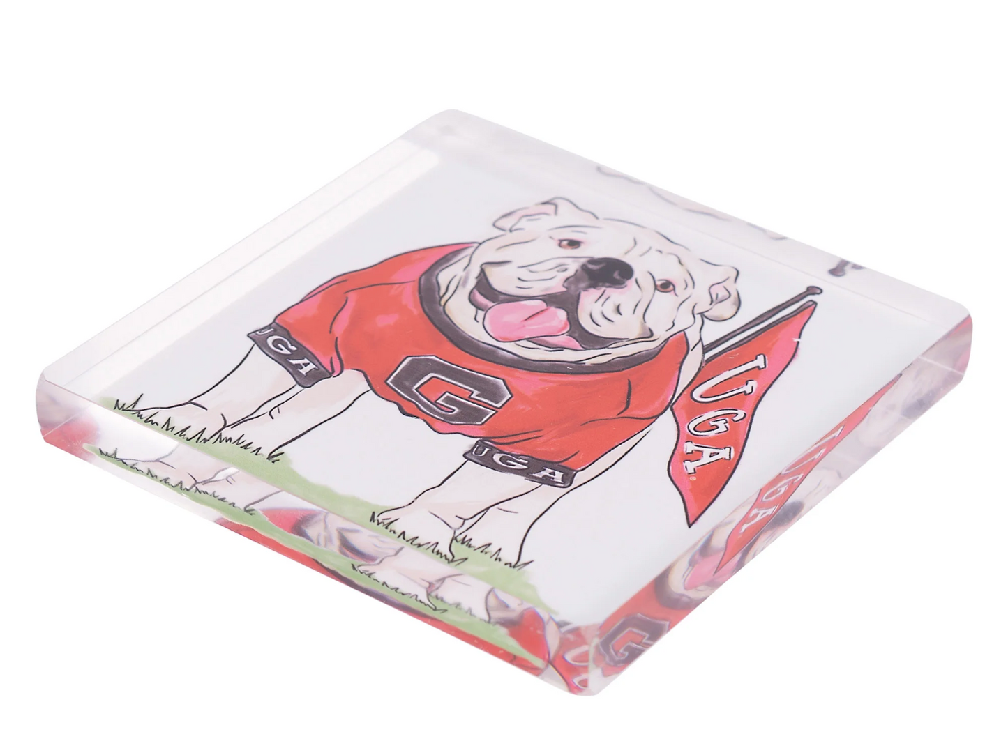 Georgia Mascot Napkin Weight