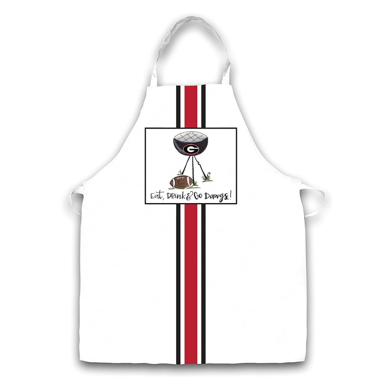 UGA Magnolia Lane Eat Drink Go Dawgs Apron