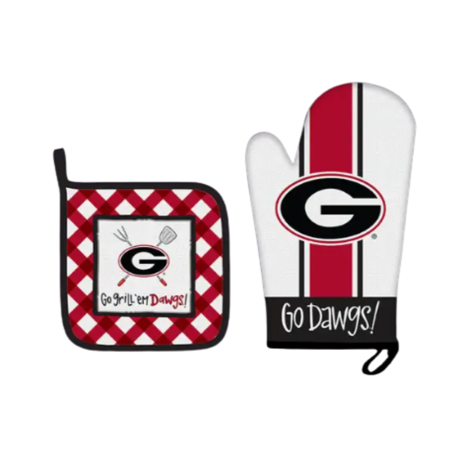 UGA Oven Mitt Set