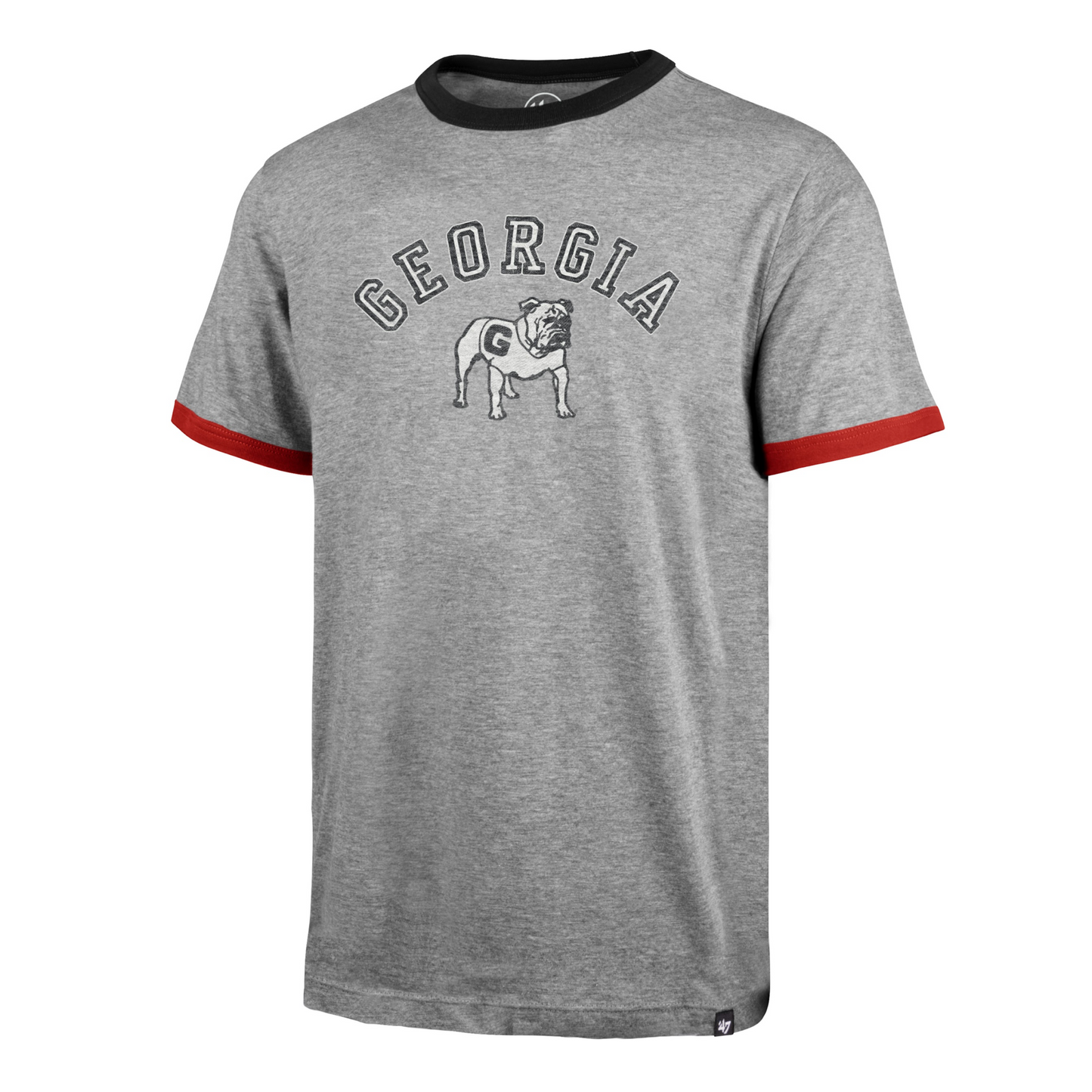 UGA 47 Brand JR Arch Ringer Tee