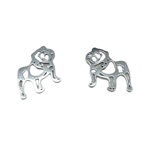 Bulldog Stud Earrings