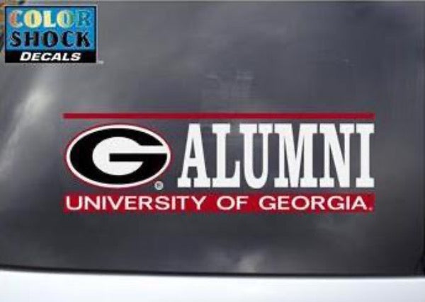 Uga shop alumni decal