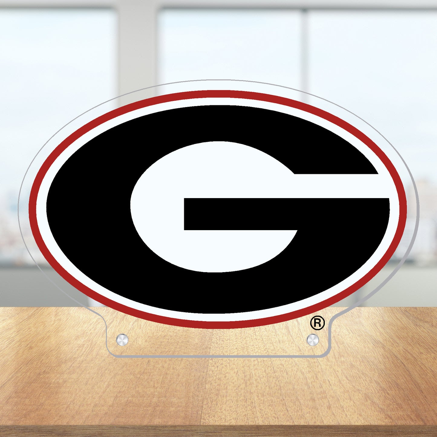 UGA Super G Acrylic Standee
