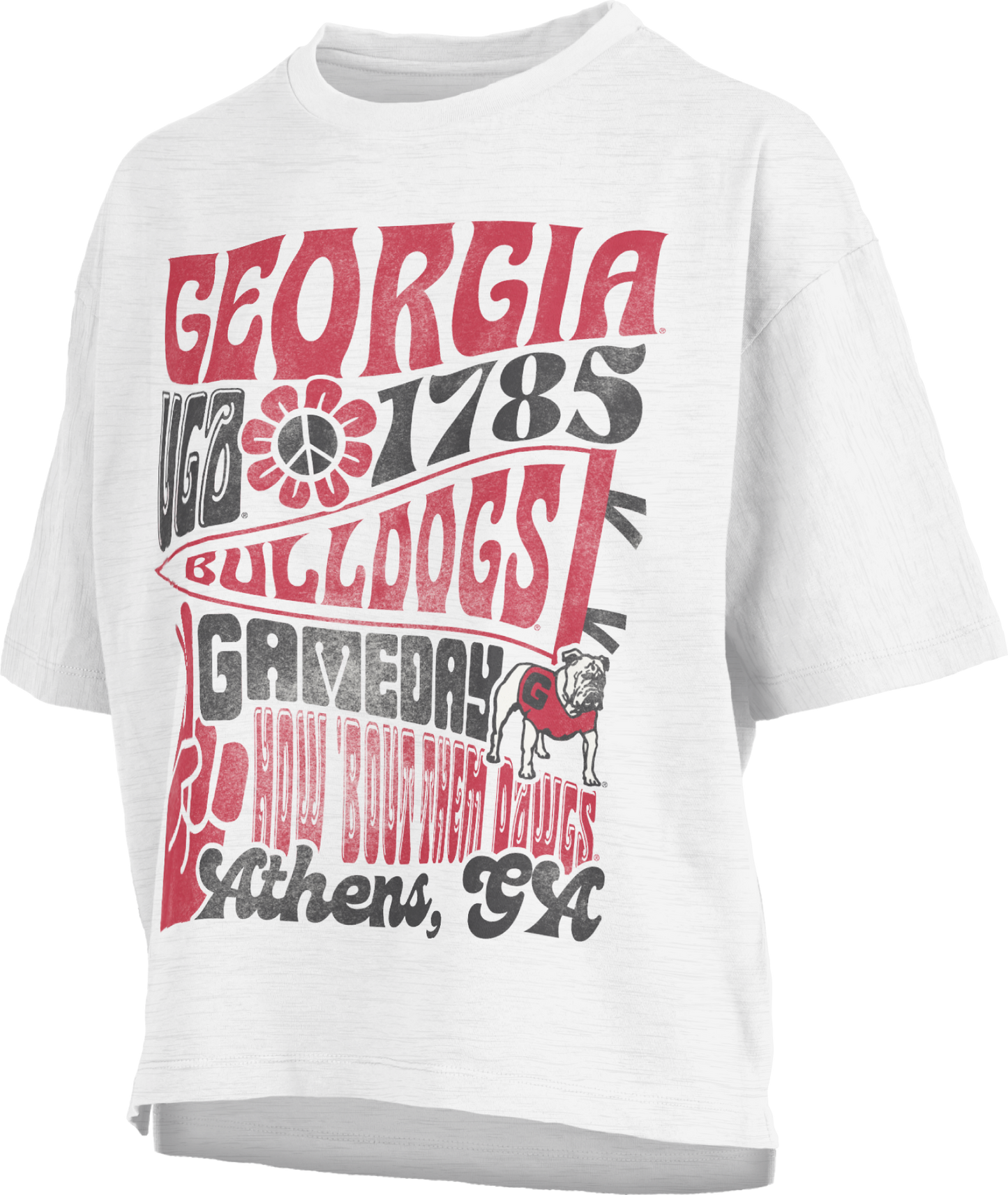 Georgia Ladies Meadow Oversized Slub Tee