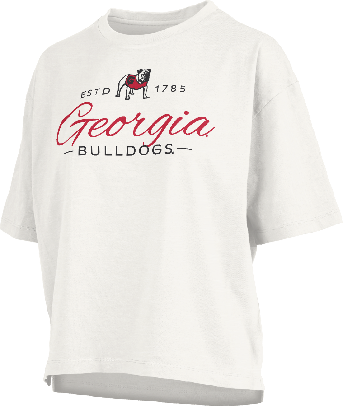Georgia Pressbox Ladies Alexus Script Top