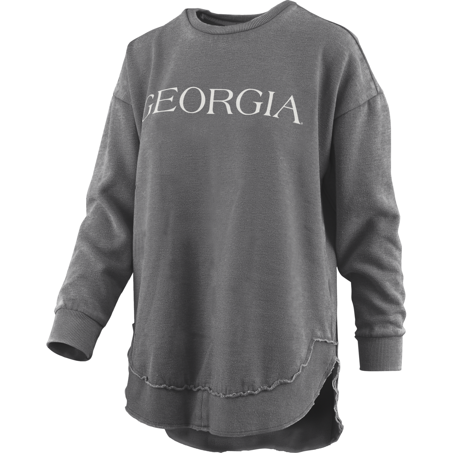 Seaside Poncho Fleece Top