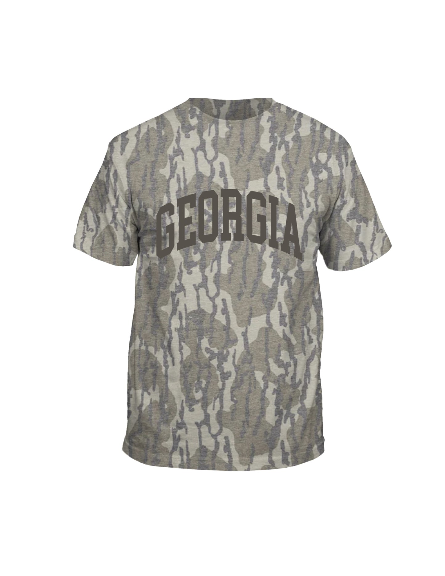 UGA Arched Georgia YOUTH Mossy Oak Camo Tee