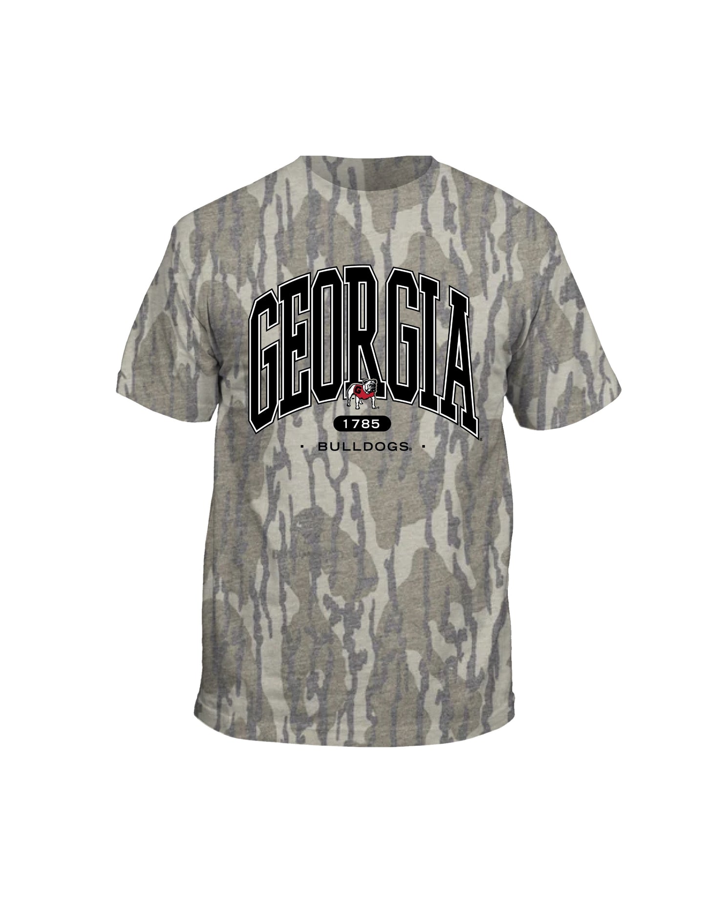 UGA Bottomland Mossy Oak Camo Tee