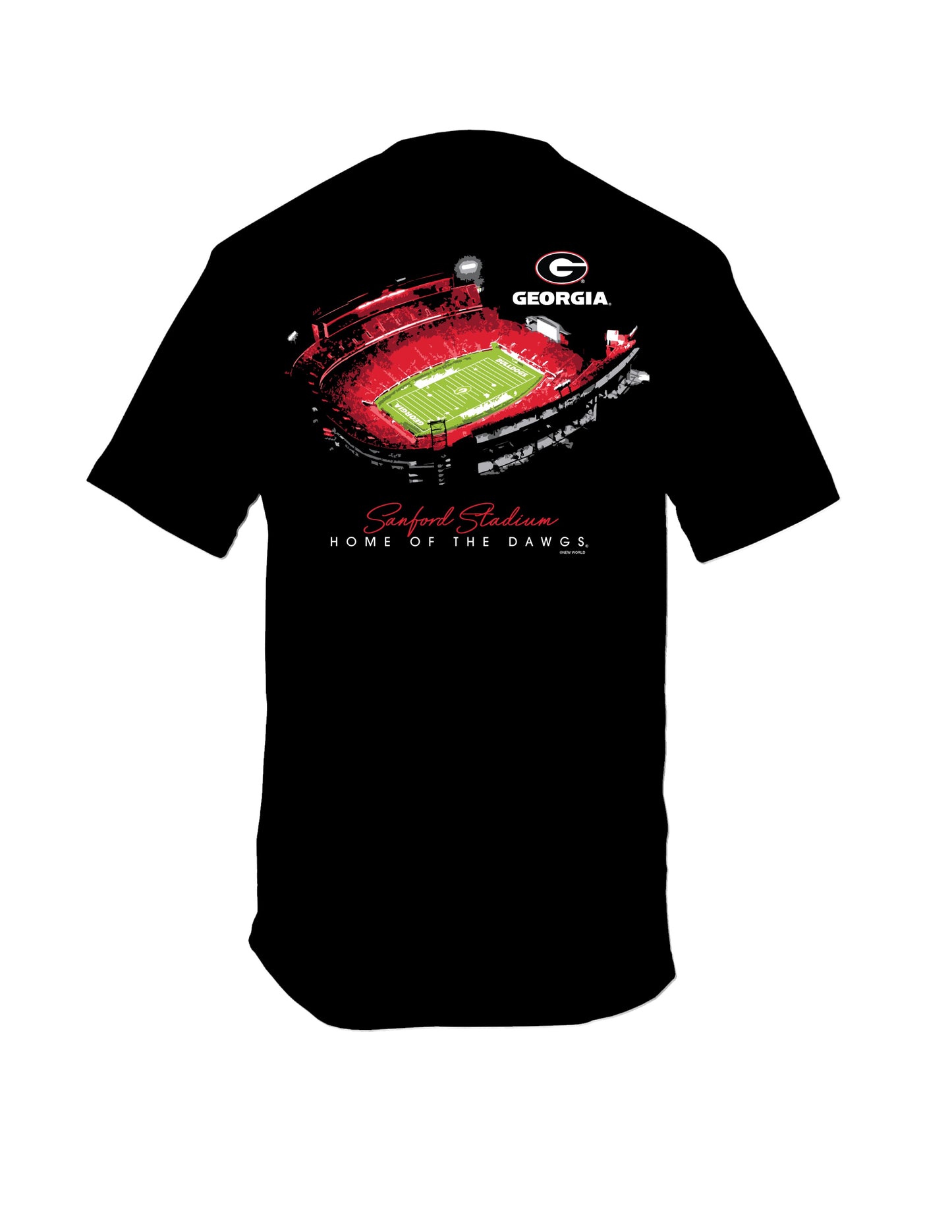 University of Georgia Glowing Stadium T-Shirt