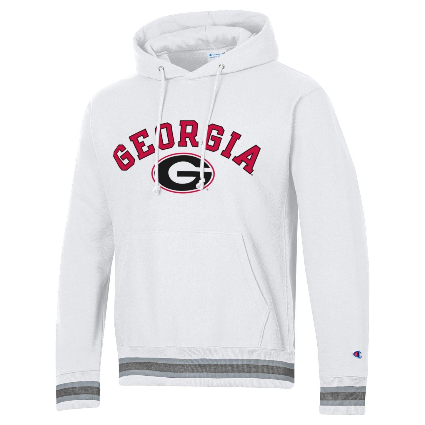 UGA Champion Reverse Weave Higher Ed Hood