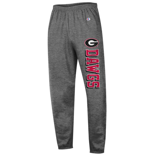 Champion Youth Banded Pant UGA Dawgs logo