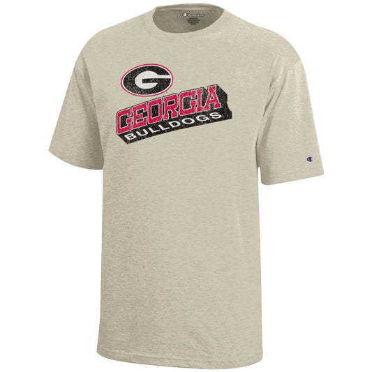 Champion Youth Oatmeal Tee