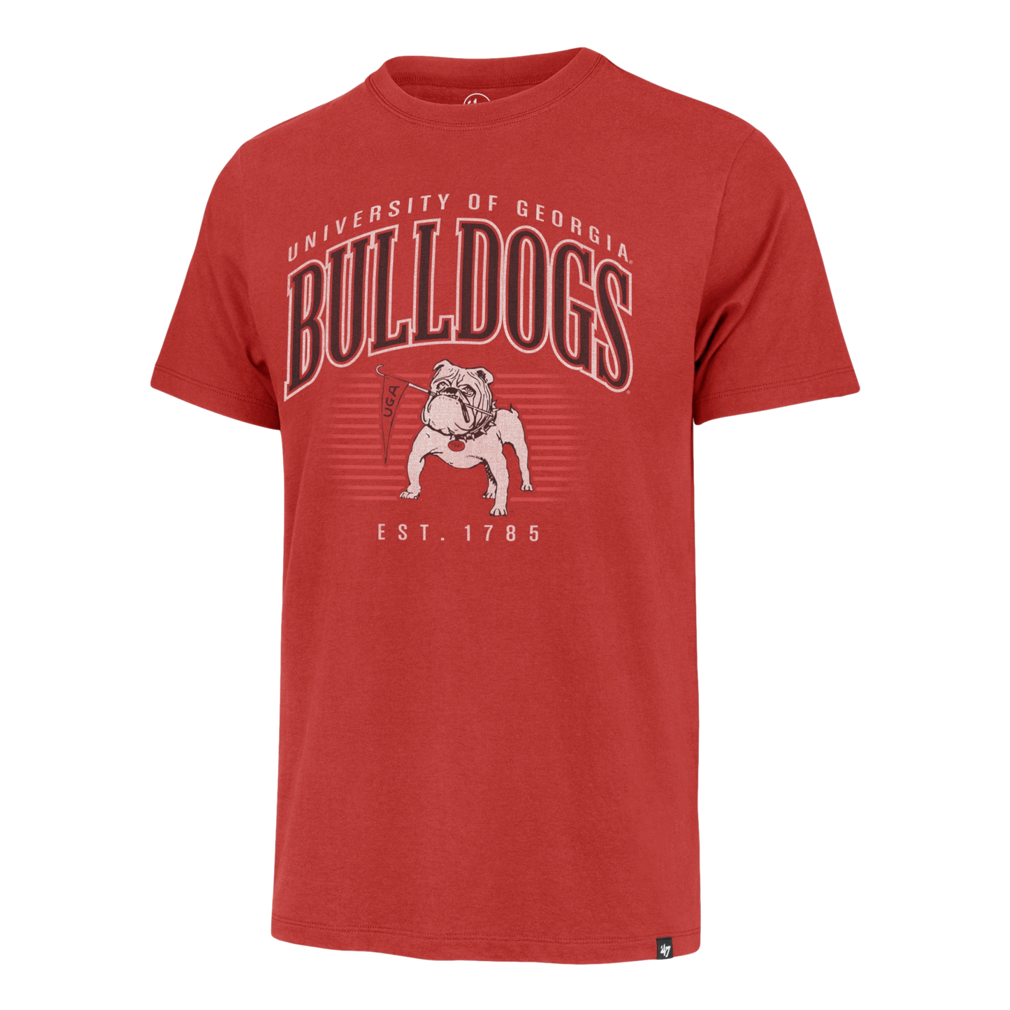 UGA 47 Double Header Franklin Tee