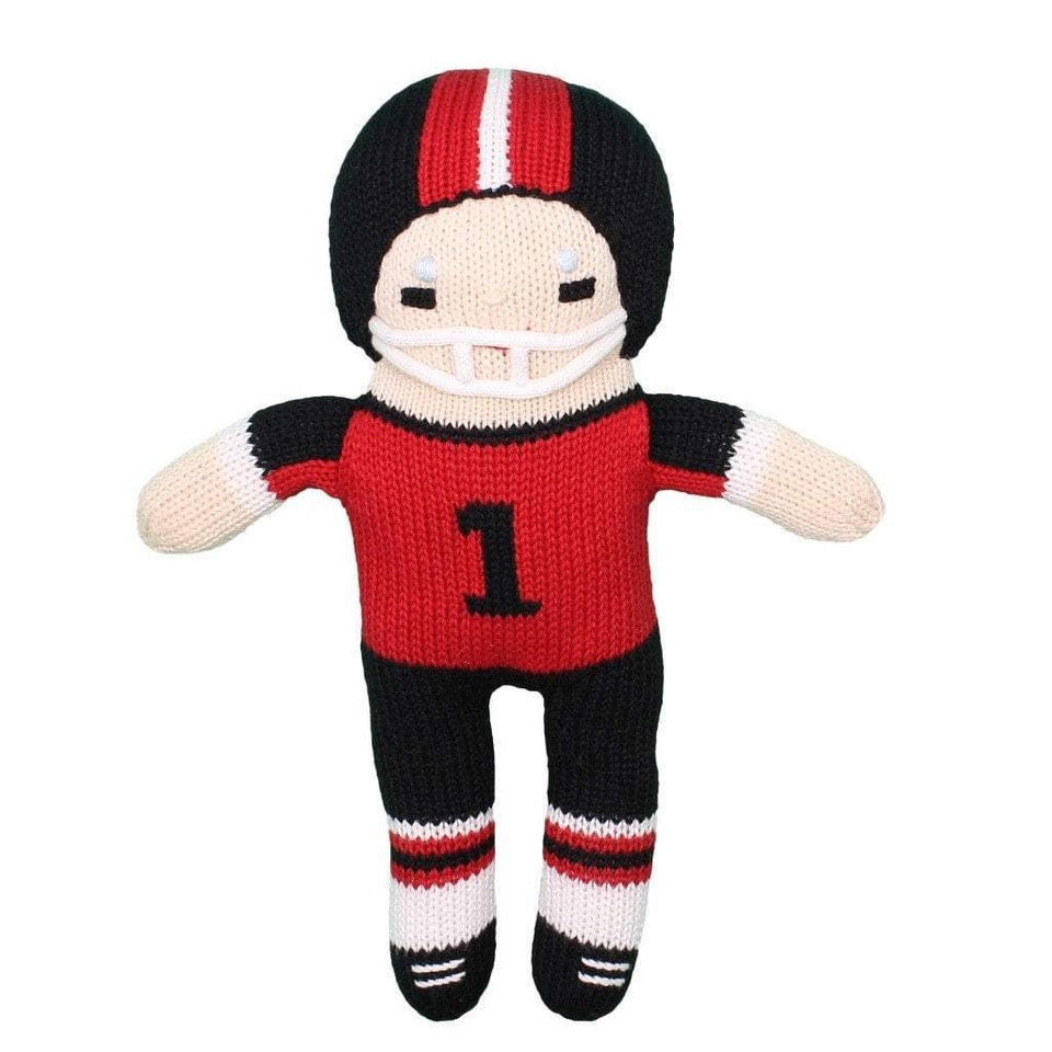 Zubels Plush Football Player 12"