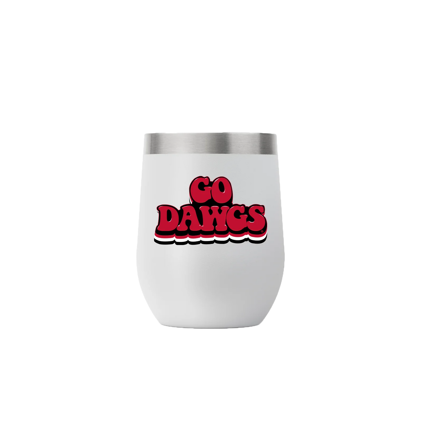 Go Dawgs 12OZ Stemless Tumbler