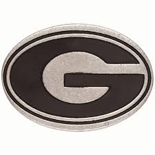 Georgia Pewter Hitch Cover