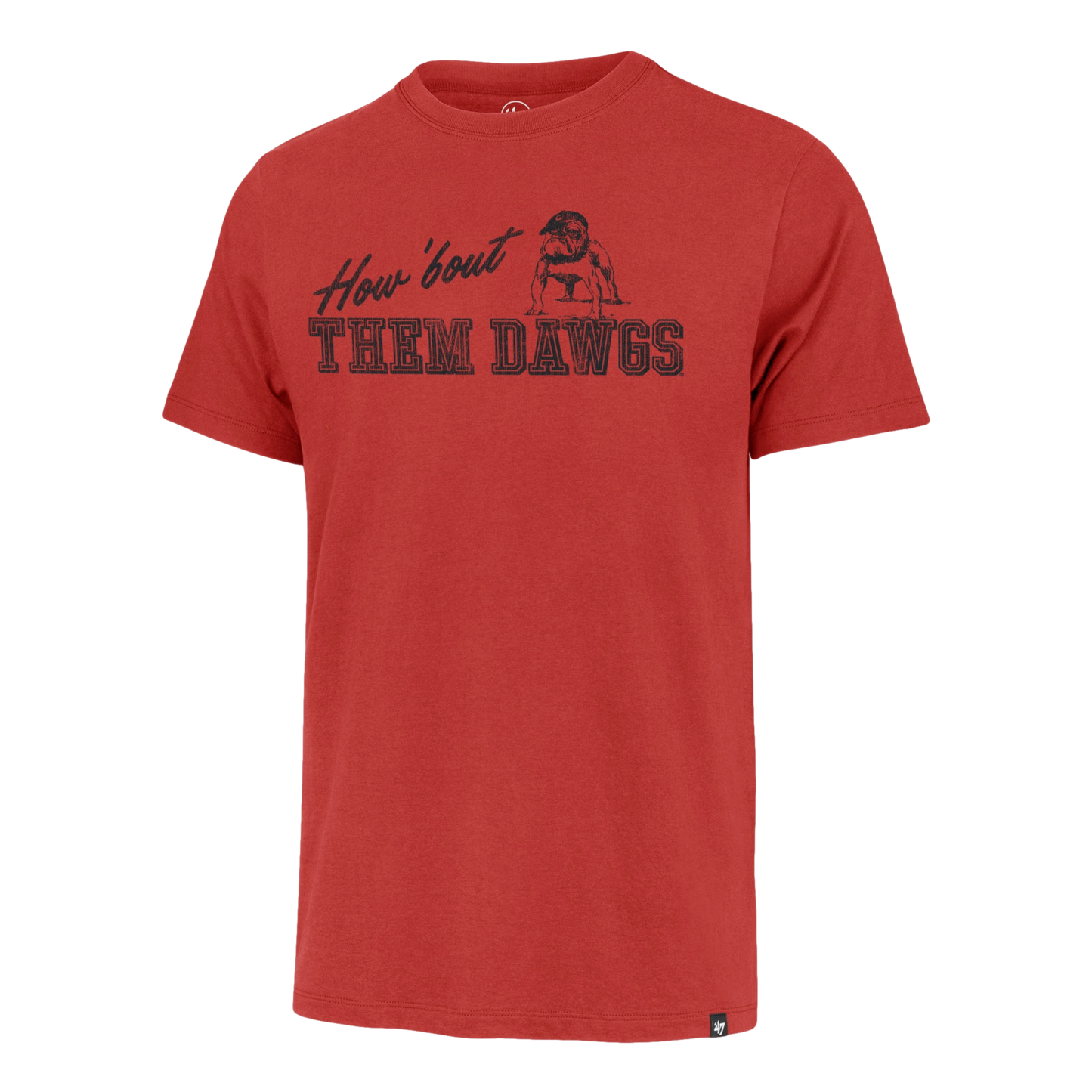 UGA 47 Red Region Franklin Tee