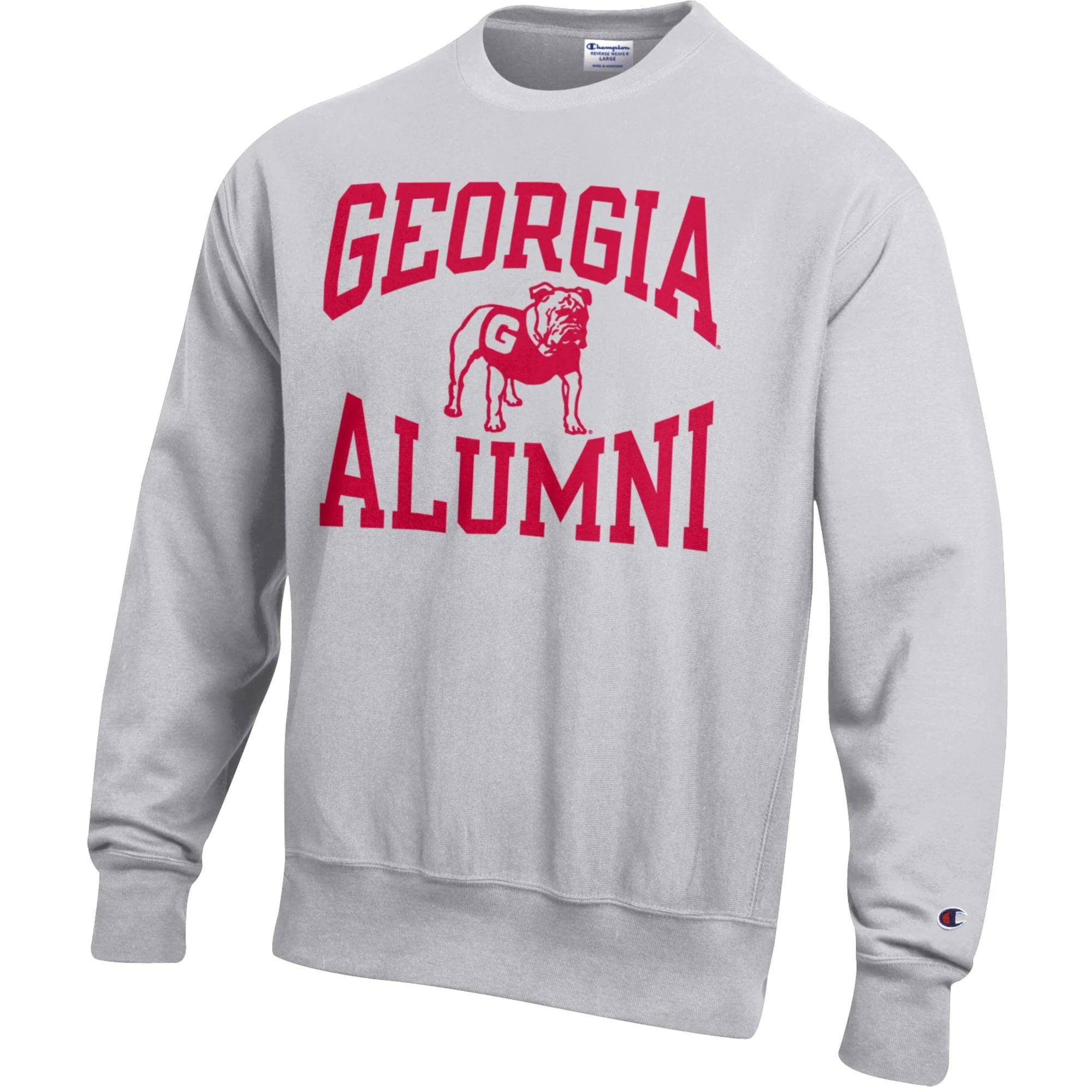 Champion Georgia Bulldog Alumni Reverse Weave Sweatshirt The Clubhouse Athens