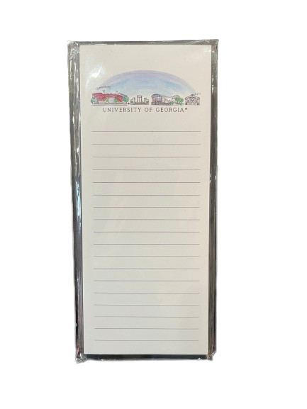 UGA Valiant Skyline Notepad