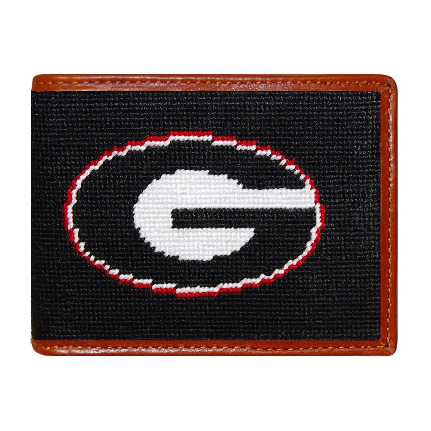 UGA Needlepoint Bi-Fold Wallet